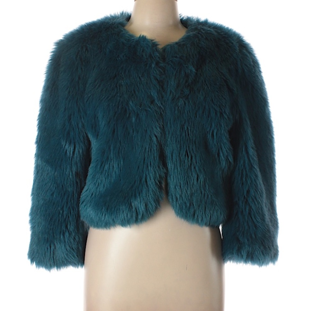 Ann Taylor LOFT Faux Fur Jacket